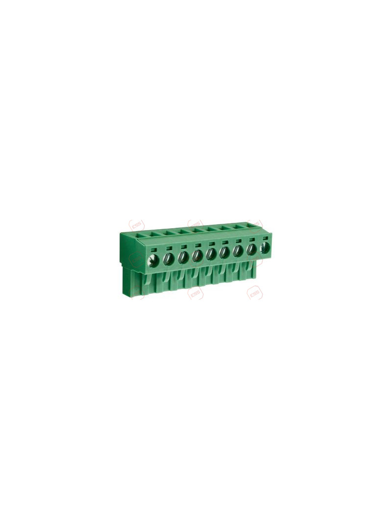 Green Connector 9-Way Plug
